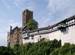 Wartburg von der Brücke aus fotografiert Wartburg von der Brücke aus fotografiert von Lencer